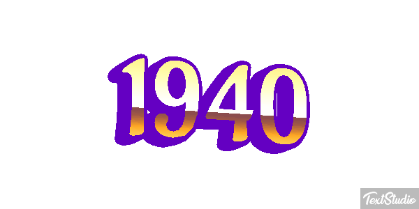 1940 Efekt tekstowy