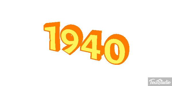 1940 Efekt tekstowy
