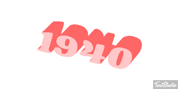 1940 Efekt tekstowy