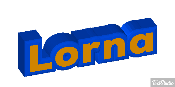 Lorna Effet de texte