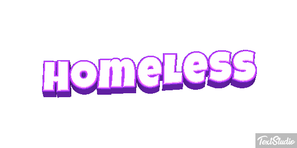 Homeless Effetto testo
