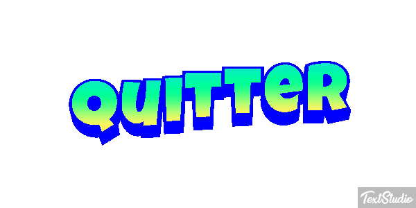 Quitter Effet de texte