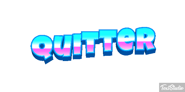 Quitter Effet de texte