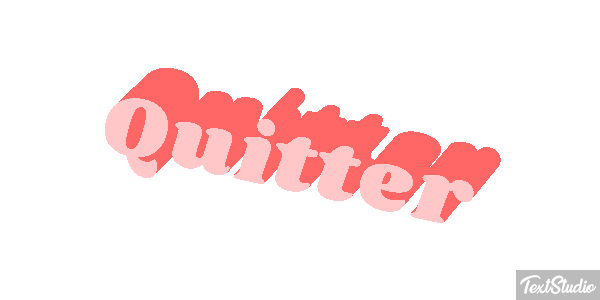 Quitter Effet de texte