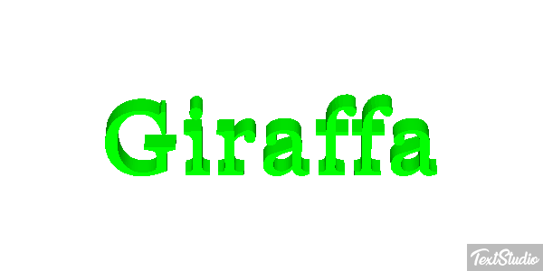 Giraffa Metin efekti