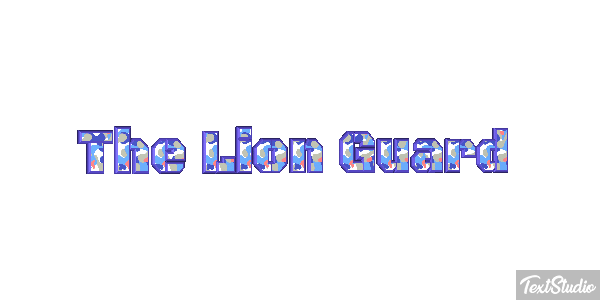 The Lion Guard Texteffekt