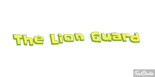 The Lion Guard Texteffekt