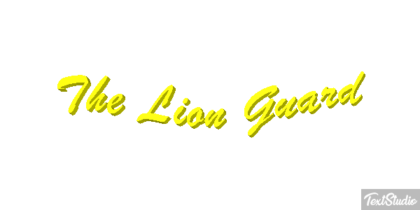 The Lion Guard Texteffekt