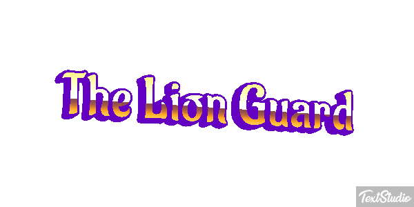 The Lion Guard Texteffekt