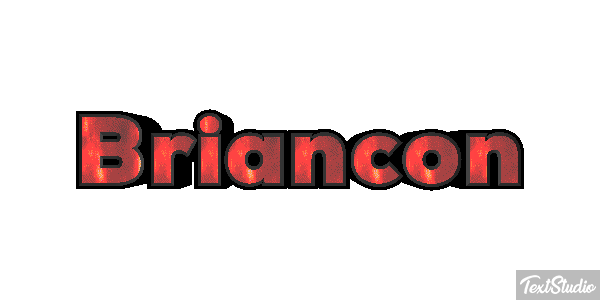 Briançon Efecto de texto