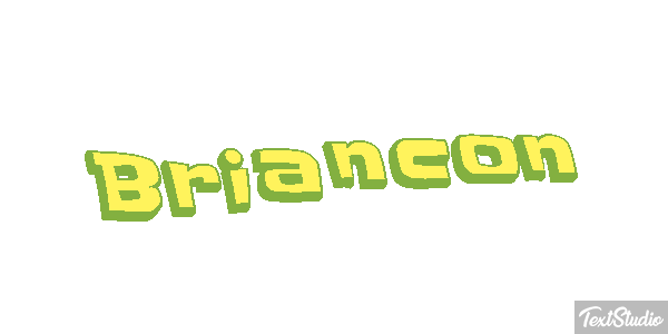 Briançon Efecto de texto