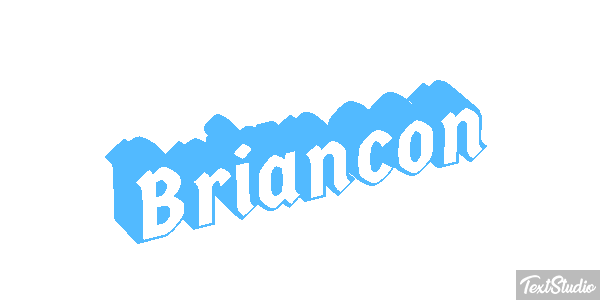 Briançon Efecto de texto