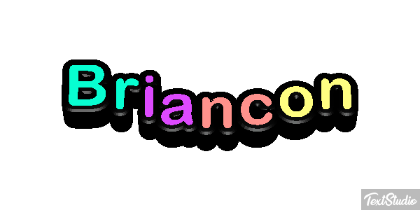 Briançon Efecto de texto