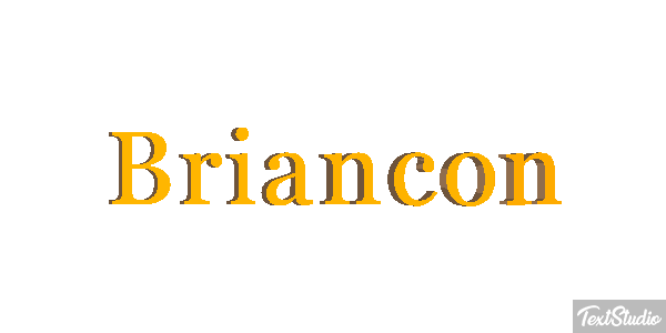 Briançon Efecto de texto