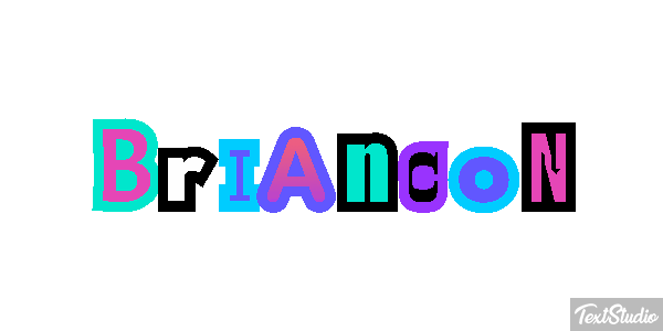 Briançon Efecto de texto