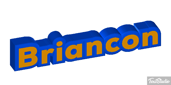 Briançon Efecto de texto