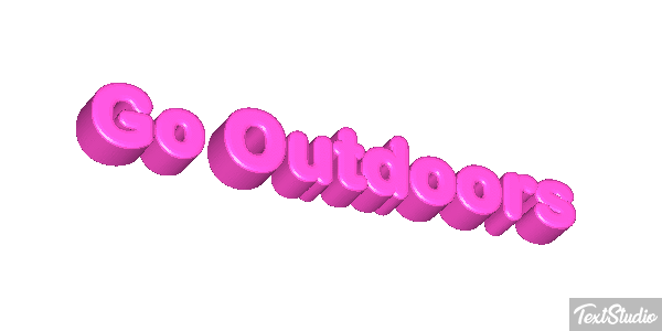 Go Outdoors Effetto testo
