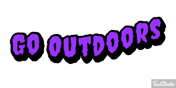Go Outdoors Effetto testo