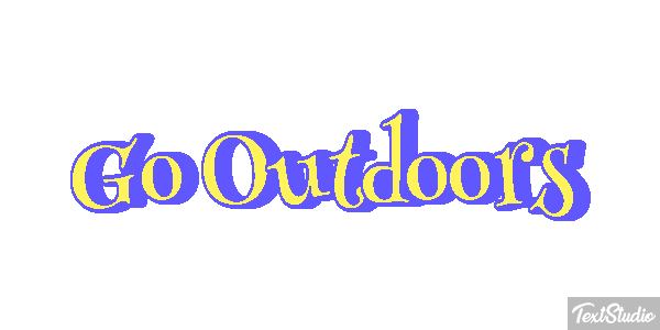 Go Outdoors Effetto testo