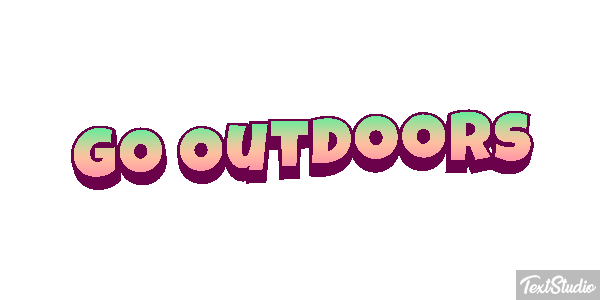 Go Outdoors Effetto testo