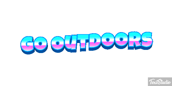 Go Outdoors Effetto testo