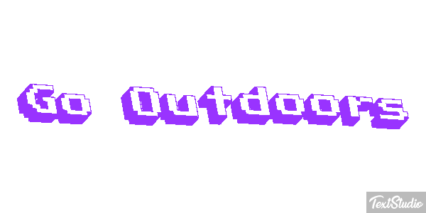 Go Outdoors Effetto testo