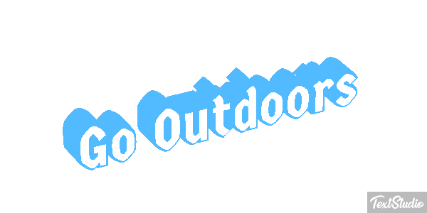 Go Outdoors Effetto testo