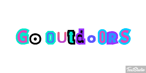 Go Outdoors Effetto testo