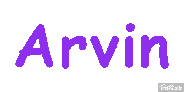 Arvin Texteffekt