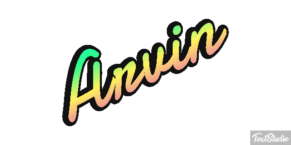 Arvin Texteffekt
