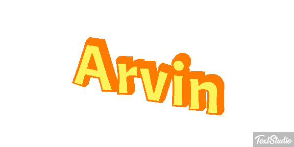 Arvin Texteffekt