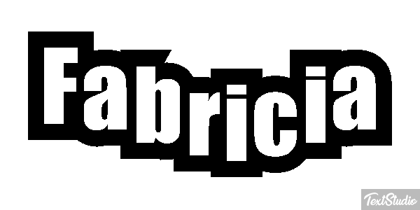 Fabricia テキスト効果