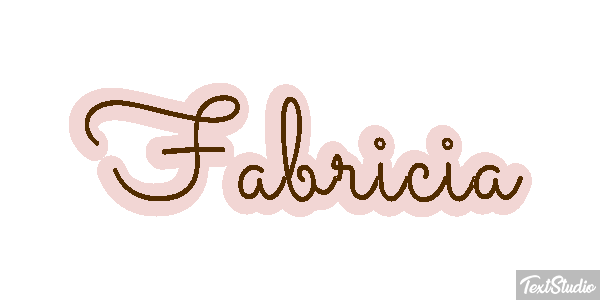 Fabricia テキスト効果