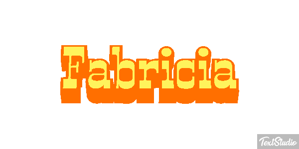 Fabricia テキスト効果
