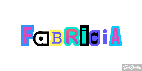 Fabricia テキスト効果
