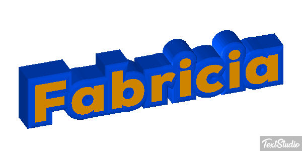 Fabricia テキスト効果