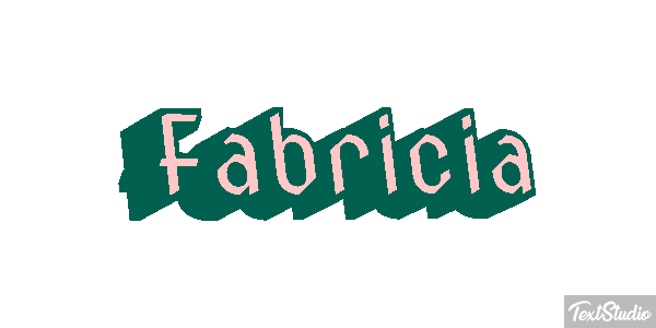 Fabricia テキスト効果