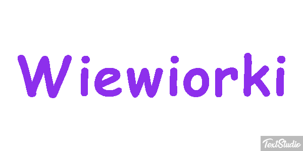 Wiewiórki Efekt tekstowy