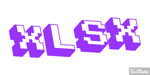 XLSX Efecto de texto