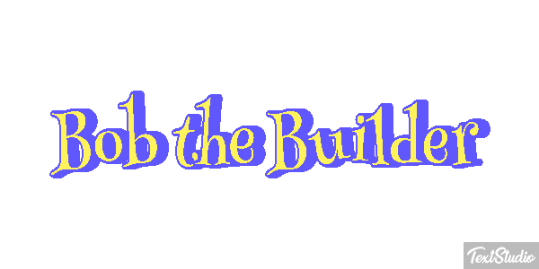 Bob the Builder Efekt tekstowy