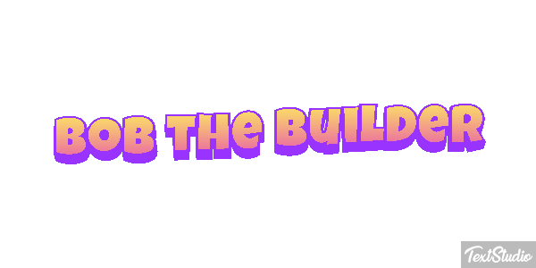 Bob the Builder Efekt tekstowy