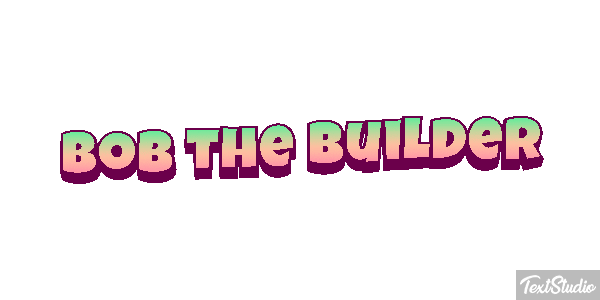 Bob the Builder Efekt tekstowy