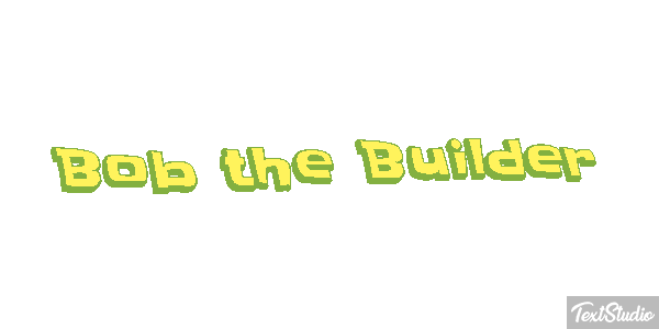Bob the Builder Efekt tekstowy
