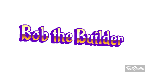 Bob the Builder Efekt tekstowy
