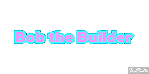 Bob the Builder Efekt tekstowy