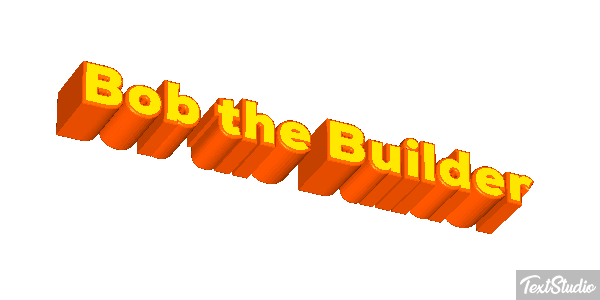 Bob the Builder Efekt tekstowy