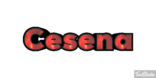 Cesena Text effect