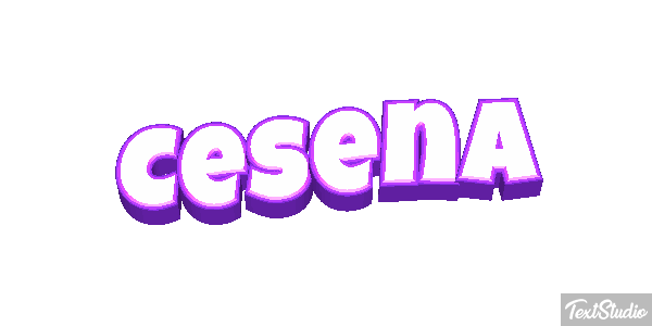 Cesena Text effect