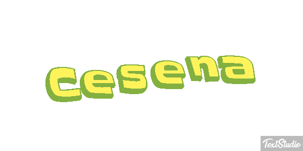 Cesena Text effect