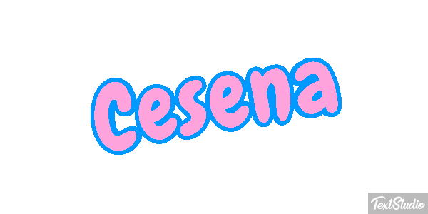 Cesena Text effect